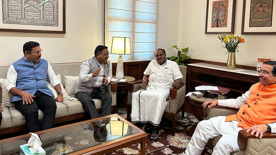<div class="paragraphs"><p>Senior BJP leader B S Yediyurappa, Union Ministers from the state, NDA's MPs and MLAs from the state will be joining the yatra, the leaders said.</p></div>